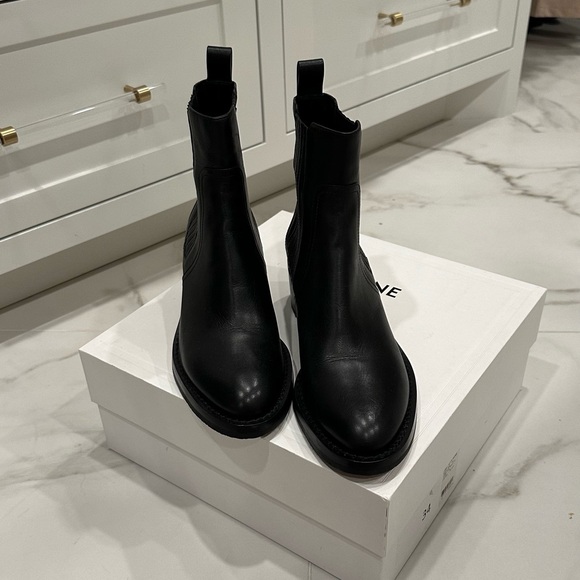 CELINE Chelsea ankle boots - Picture 4 of 9